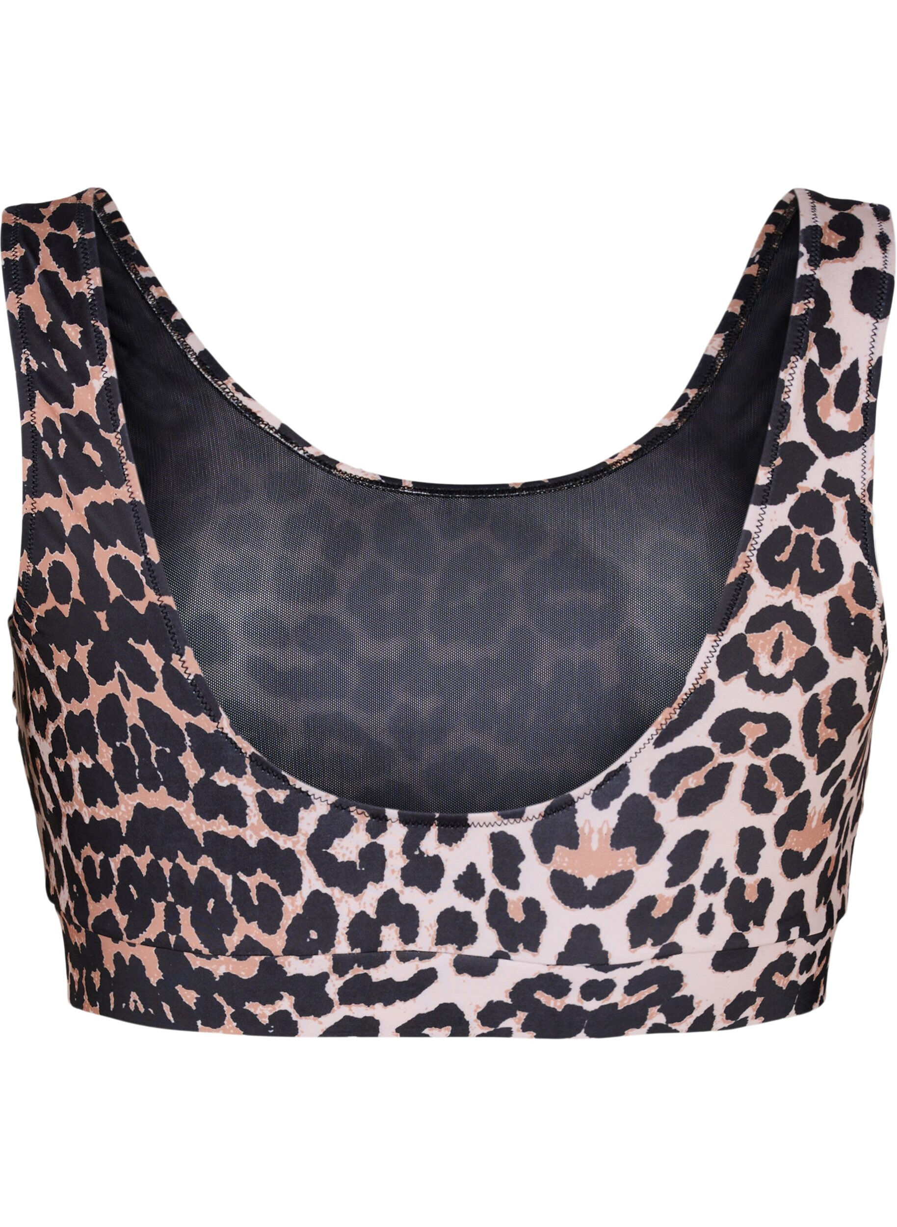 ZizziBikinitop met print en ronde hals, Leo, Packshot image number 1