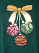 Kerst T-shirt van biologisch katoen, Groen, Packshot image number 2