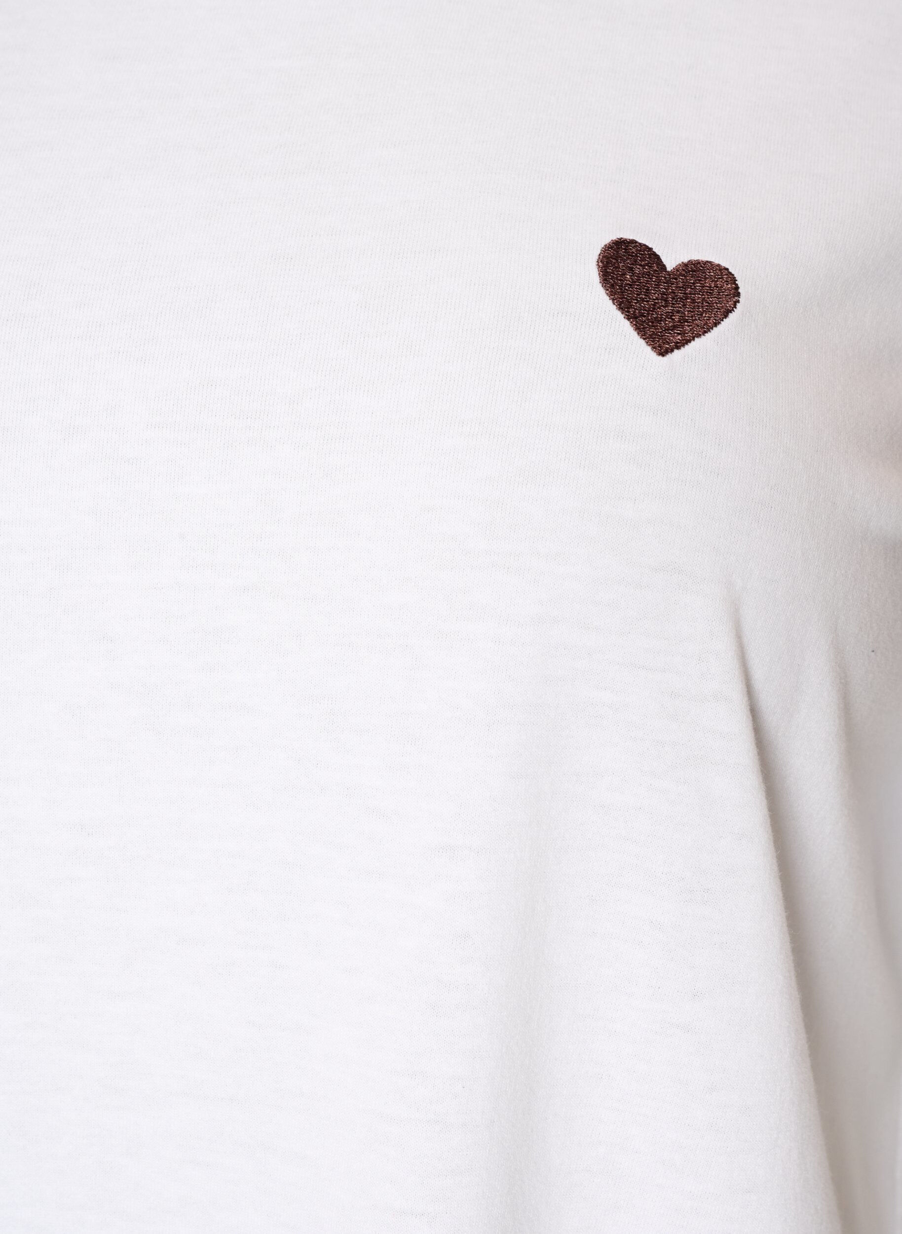ZizziT-shirt met print, Wit, Packshot image number 2