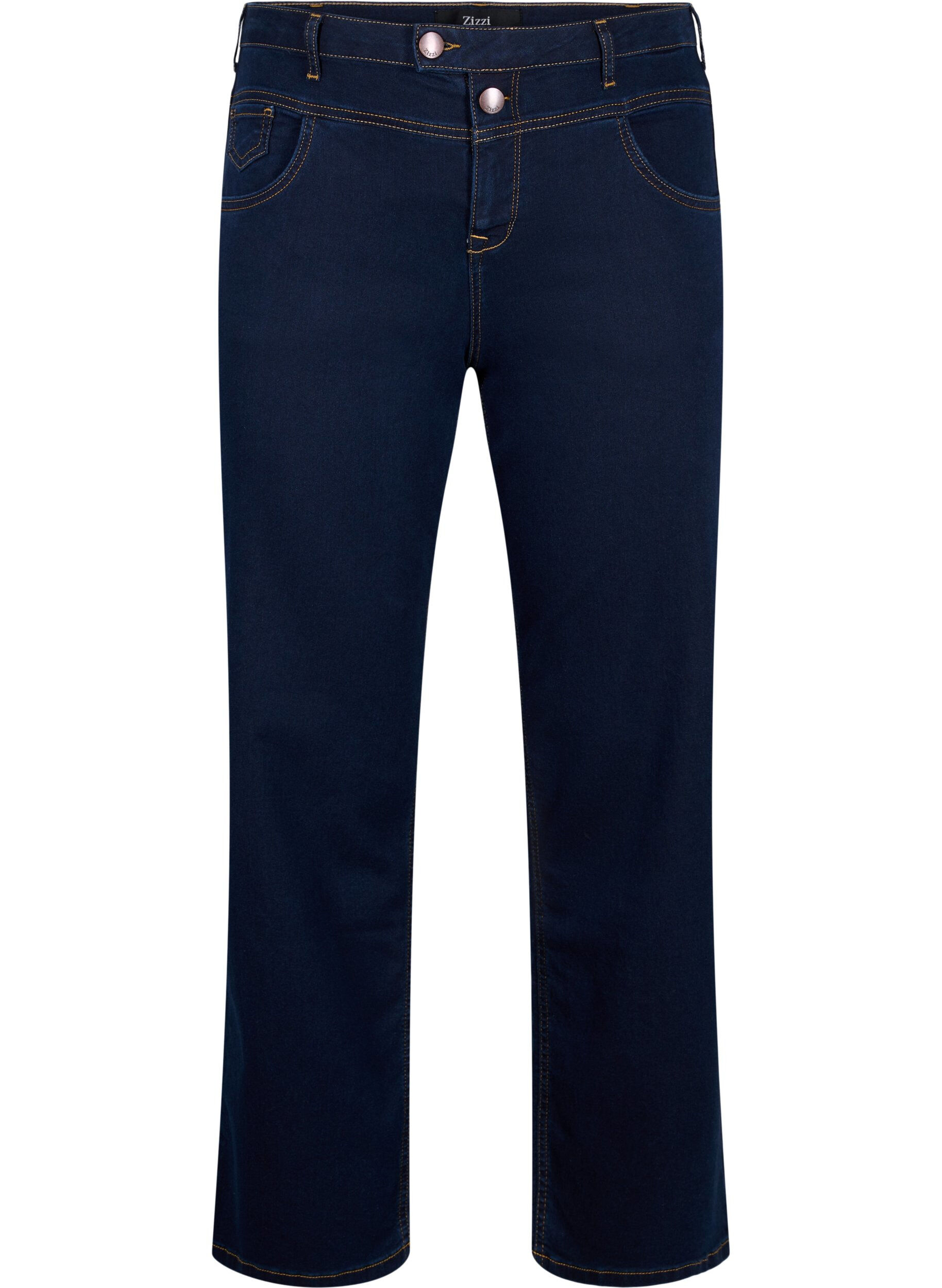 Regular fit Gemma jeans met hoge taille