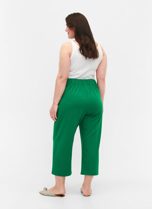 Pantalon 7/8 à coupe ample, Jolly Green, Model image number 1