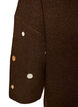 Blouse en maille avec de petits motifs brod&eacute;s, Marron, Packshot image number 3