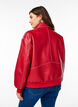 Blouson bomber en similicuir, Rhythmic Red, Model image number 1
