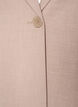 Klassieke blazer met knoopsluiting en zakken, Beige, Packshot image number 2