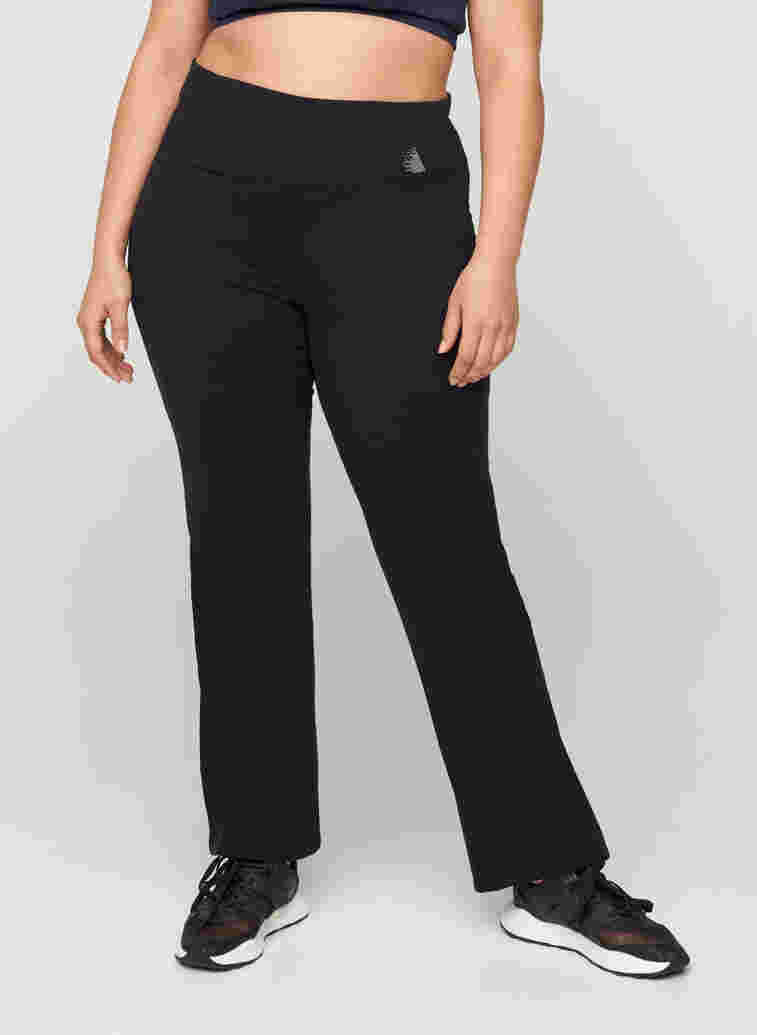 Pantalon ample, Black, Model image number 3