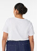 T-shirt met motief, Wit, Model image number 2