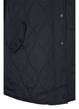 Gilet avec capuche et poches , Black, Packshot image number 3