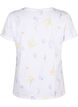 T-shirt en coton biologique avec imprimé floral, Bright W. AOP, Packshot image number 1