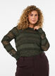 Kanten blouse met lange mouwen, Groen, Model image number 0