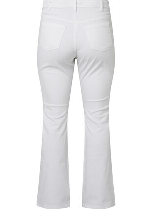 Jeans bootcut Ellen à taille haute, White, Packshot image number 1