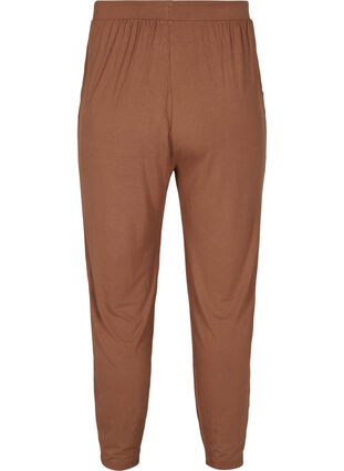 Pantalon ample en viscose avec poches, Rawhide, Packshot image number 1
