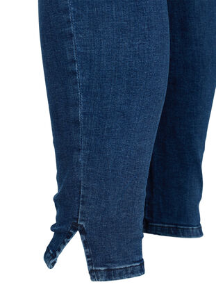 Promotieartikel - Cropped Amy jeans met split, Blue denim, Packshot image number 3