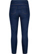 Effen katoenen jegging met stretch, Dark blue, Packshot image number 1