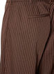 Pantalon coupe amples &agrave; rayures tennis avec strass, Marron, Packshot image number 3