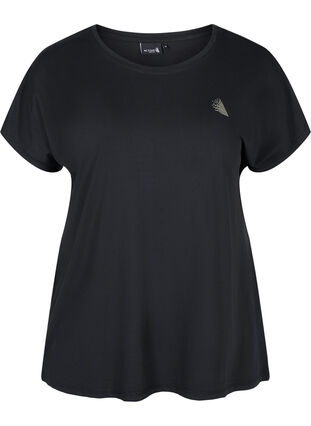 T-shirt basique, Black, Packshot image number 0