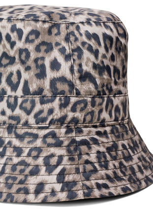 Chapeau de pluie à imprimé léopard, Brown LEO, Packshot image number 1