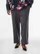 Losse jerseybroek met hoge taille, Grijs, Model image number 2