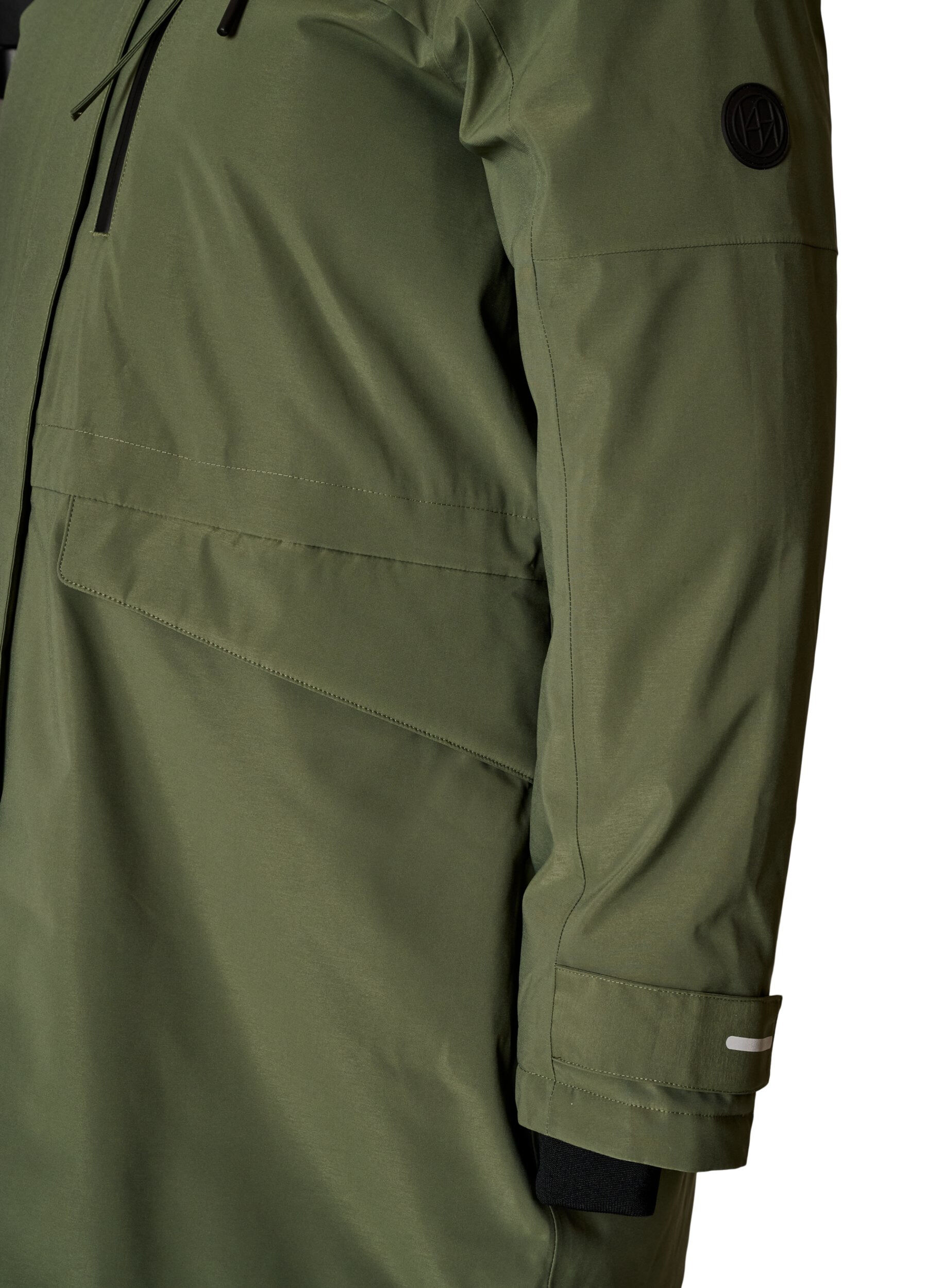 ZizziParka d&eacute;perlante avec capuche et d&eacute;tails fonctionnels, Vert, Packshot image number 3