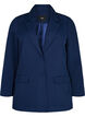 Blazer classique avec fermeture boutonn&eacute;e, Bleu, Packshot image number 0