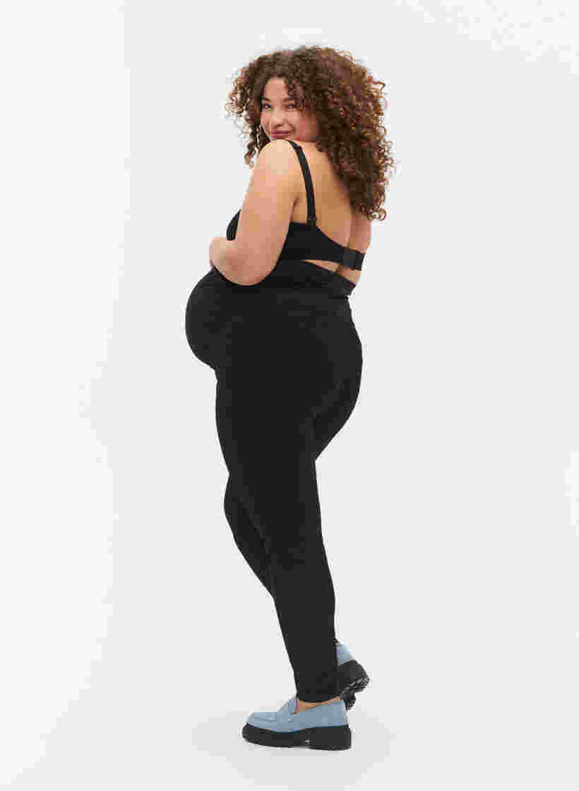 Pantalon de grossesse à poches arrière, Black, Model image number 1