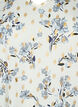 Blouse met print en lurex, White Flower/Gold, Packshot image number 2