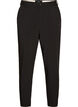 Pantalon de tailleur avec une taille haute et des plis marqu&eacute;s, Noir, Packshot image number 0