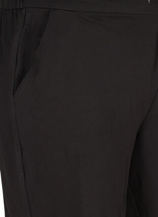Effen shorts met zakken, Black, Packshot image number 2