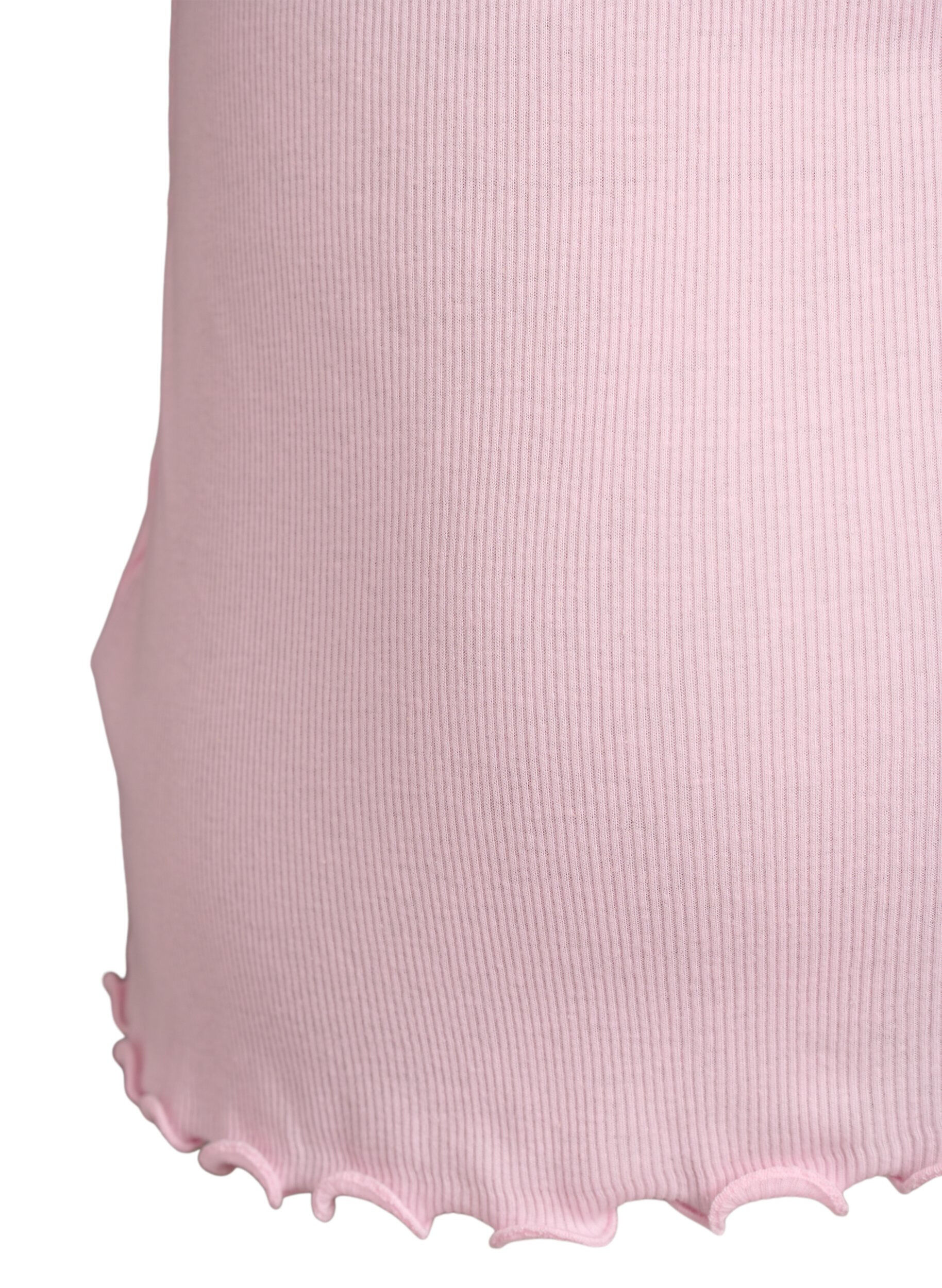 ZizziTop met kanten afwerking, Roze, Packshot image number 3