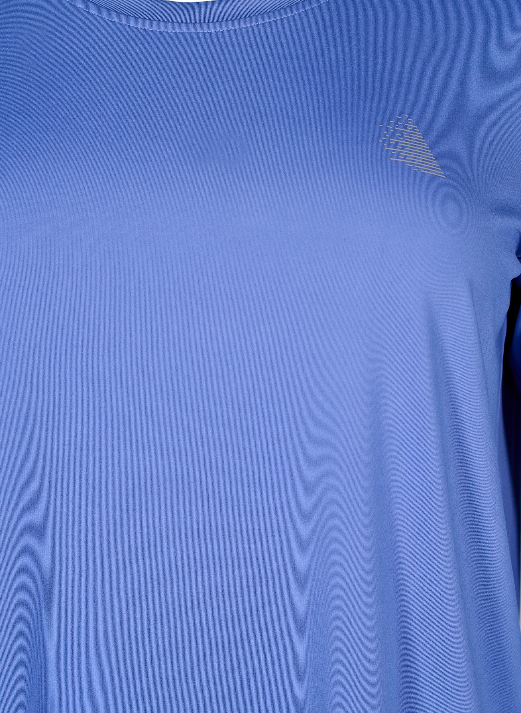 ZizziSporttop met 3/4 mouwen, Blauw, Packshot image number 2