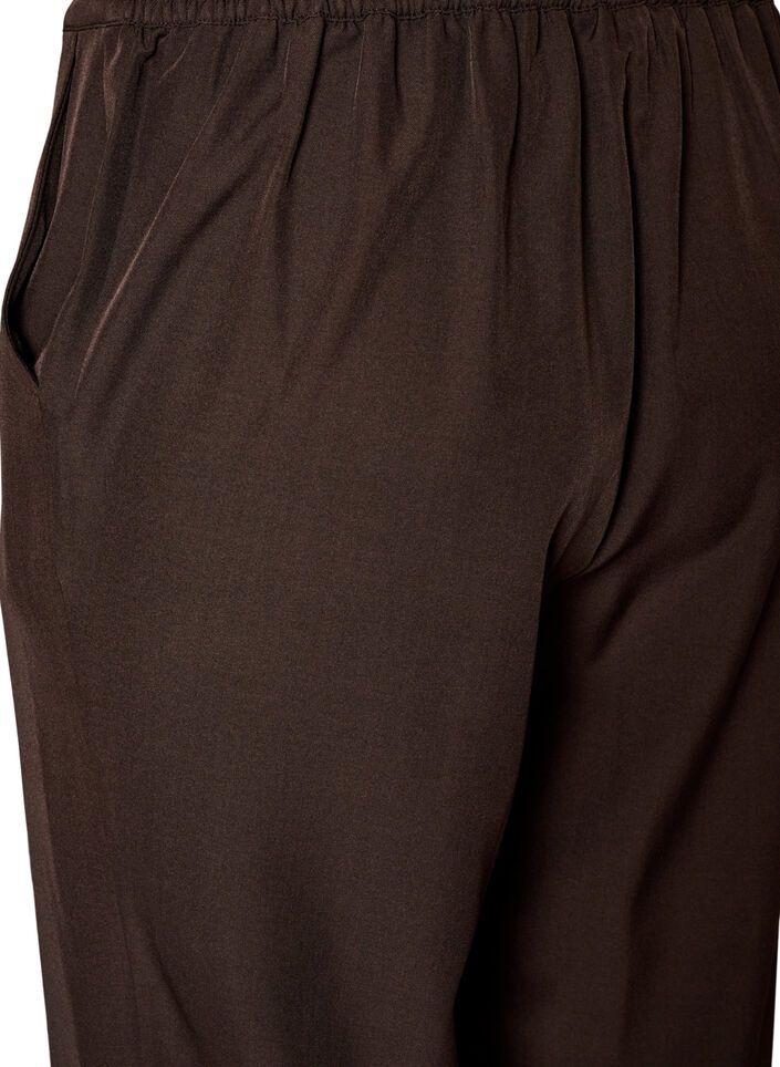 Pantalon ample avec poches, Marron, Packshot image number 3