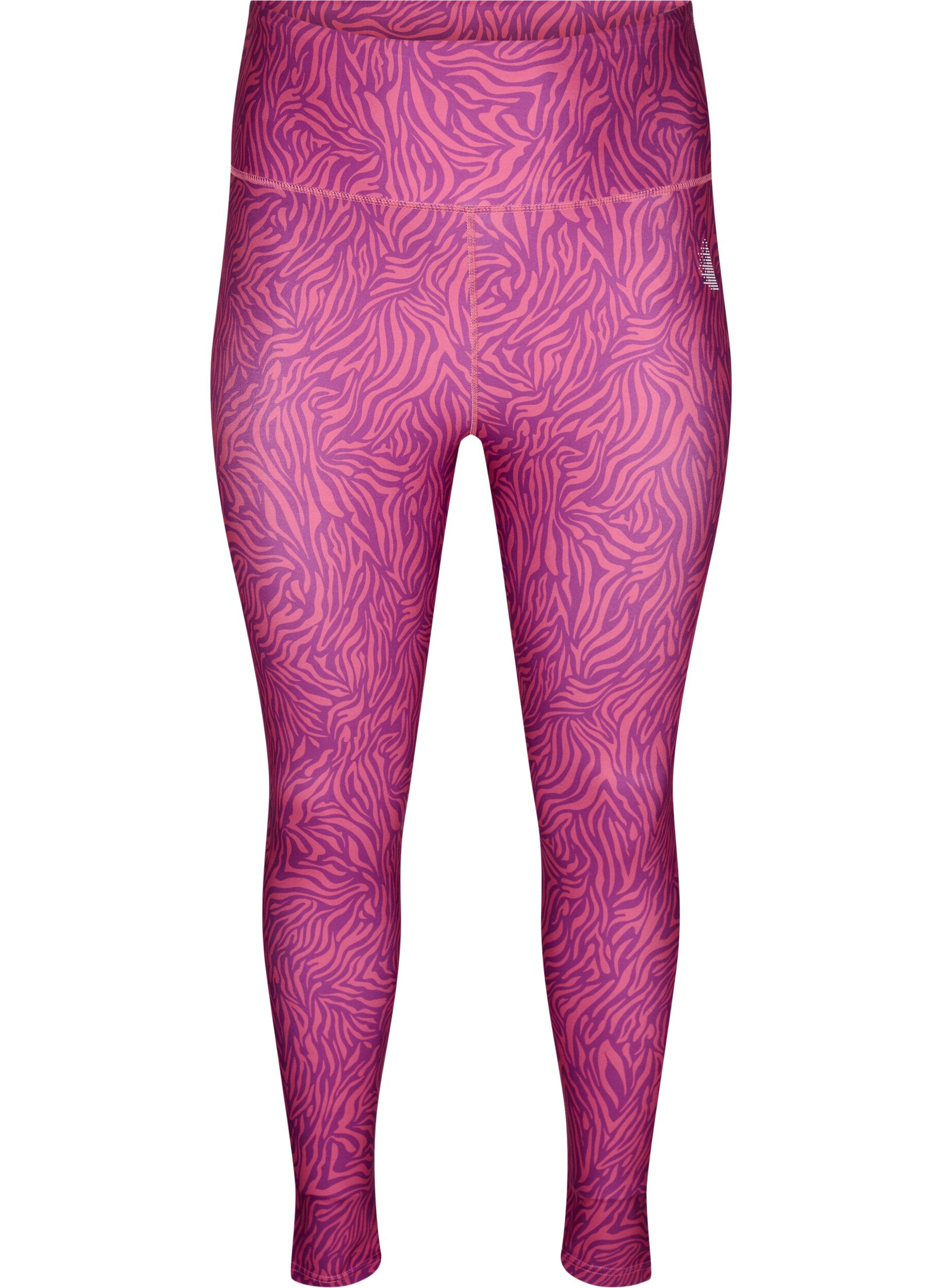 Zizzi7/8 workout leggings met dierenprint, Charisma AOP, Packshot image number 0