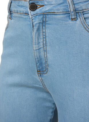 Ellen bootcut jeans met hoge taille, Ex Lgt Blue, Packshot image number 2