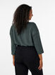Blouse en jersey avec manches 3/4, Vert fonc&eacute;, Model image number 2