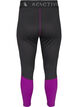 Baselayer broek met contrastdetails, Black w. Charisma, Packshot image number 1