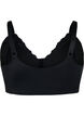 Soutien-gorge en dentelle avec fermeture sur le devant, Black, Packshot image number 1