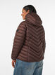 Lichtgewicht jas met capuchon, Bruin, Model image number 2