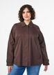 Trench court avec col et manches raglan, Marron, Model image number 0