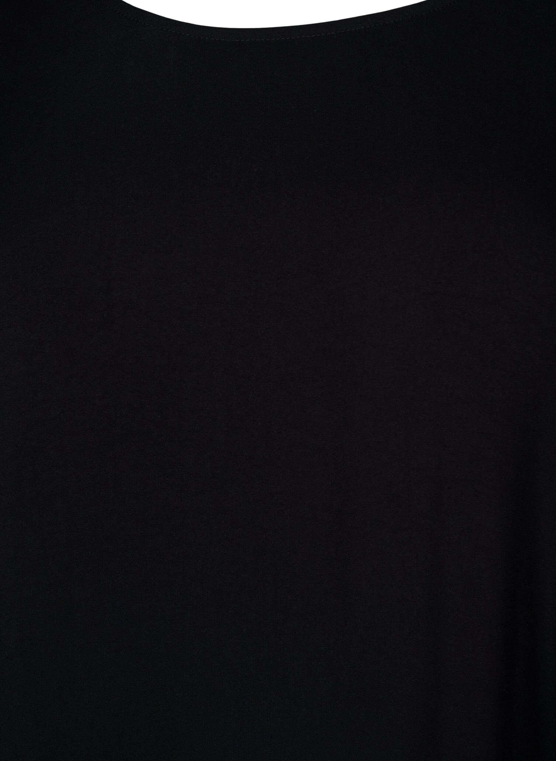 Zizzi FLASH - Robe en viscose avec d&eacute;coupe, Noir, Packshot image number 2