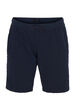 Losse short met zakken in katoen, Blauw, Packshot image number 0