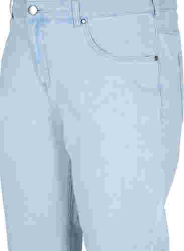 Jean droit, cheville courte, Light blue denim, Packshot image number 2