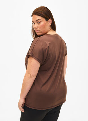 Sport T-shirt met korte mouwen, Chocolate Martini, Model image number 1