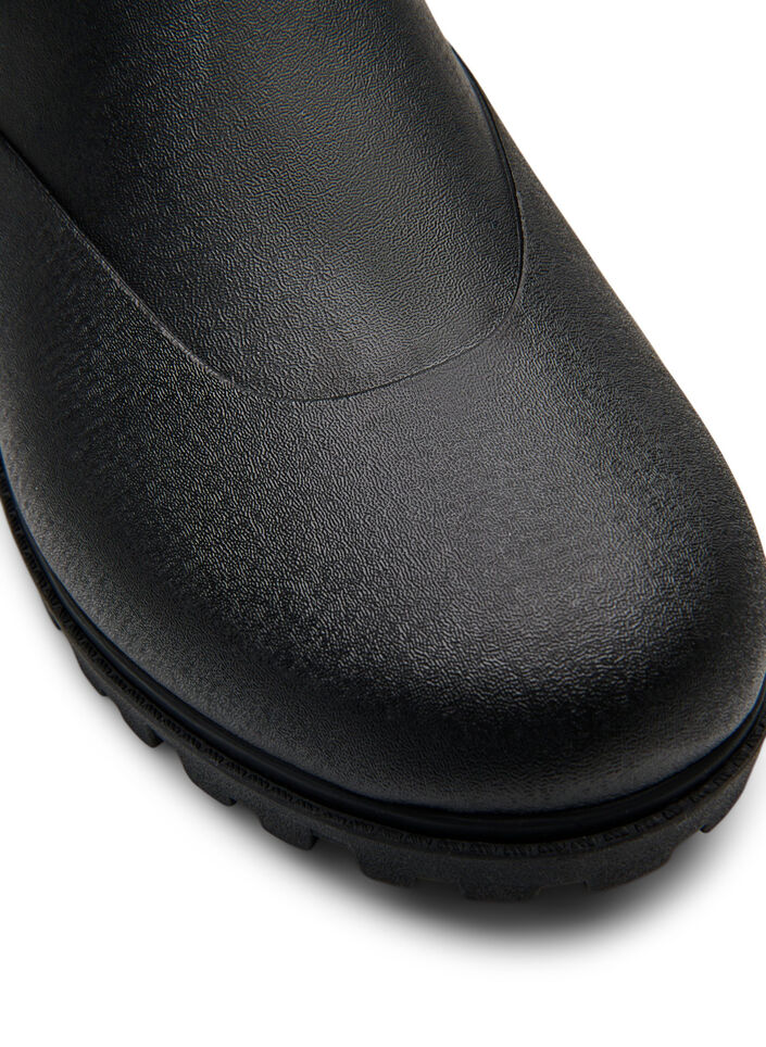 Large - Bottines avec tige en néoprène élastique, Black, Packshot image number 3