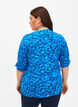 Chemisier en viscose avec boutons, Blue Small Flower, Model image number 1