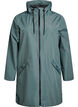 Regenjas met zakken en capuchon, Groen, Packshot image number 0