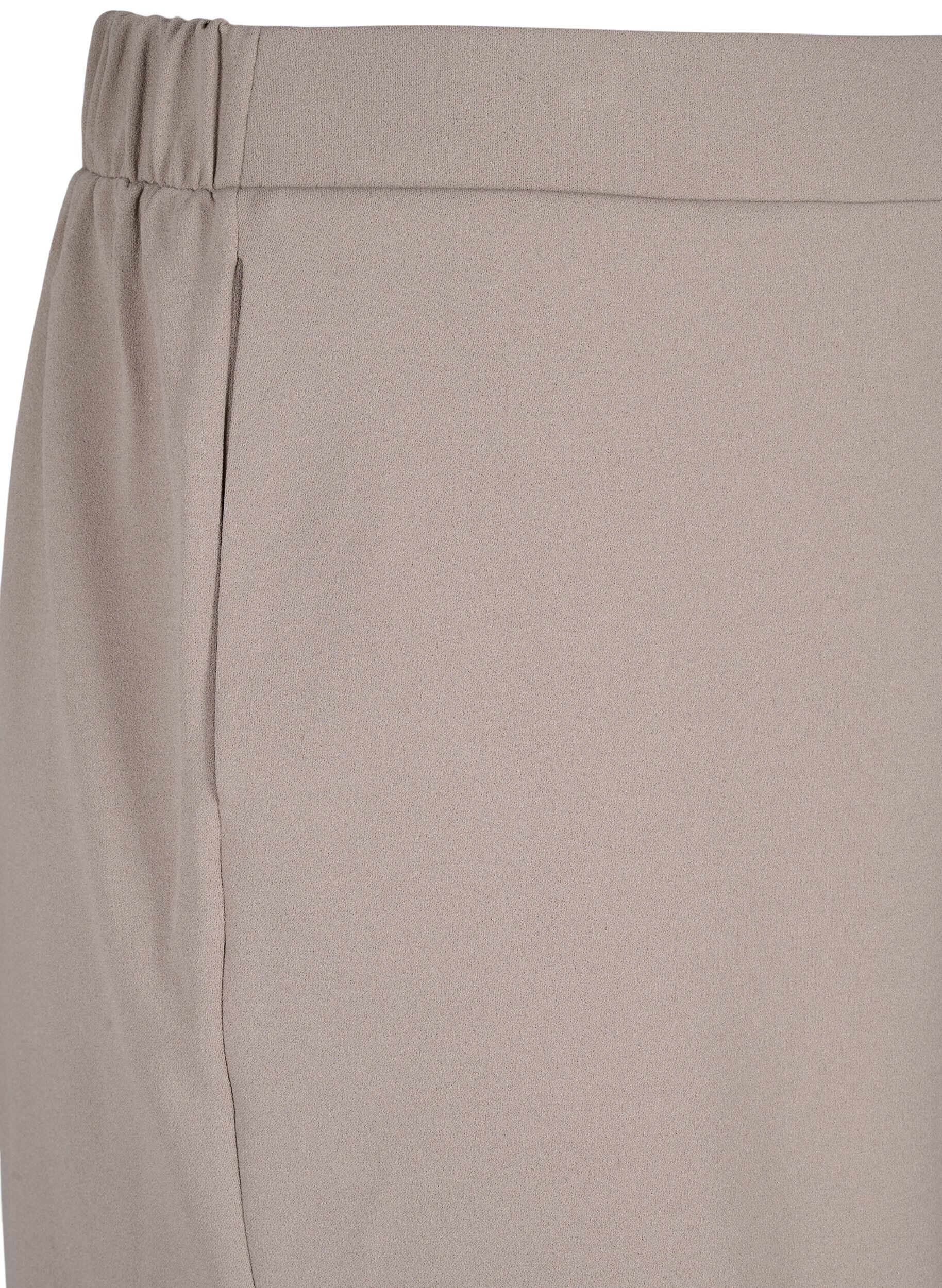 ZizziFLASH - Korte broek met losse pasvorm en zakken, Beige, Packshot image number 2