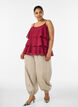 Ballonbroek met zakken en een elastische tailleband, , Model image number 0