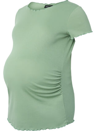 T-shirt de grossesse en côte, Green Bay, Packshot image number 0