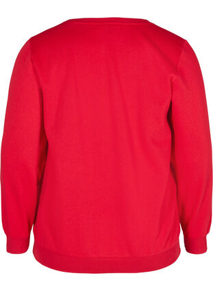 Kerst sweatshirt, Red Oh Deer, Packshot image number 1