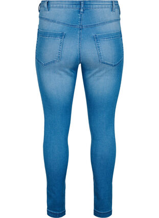 Super slim Amy jeans met hoge taille, Light blue, Packshot image number 1