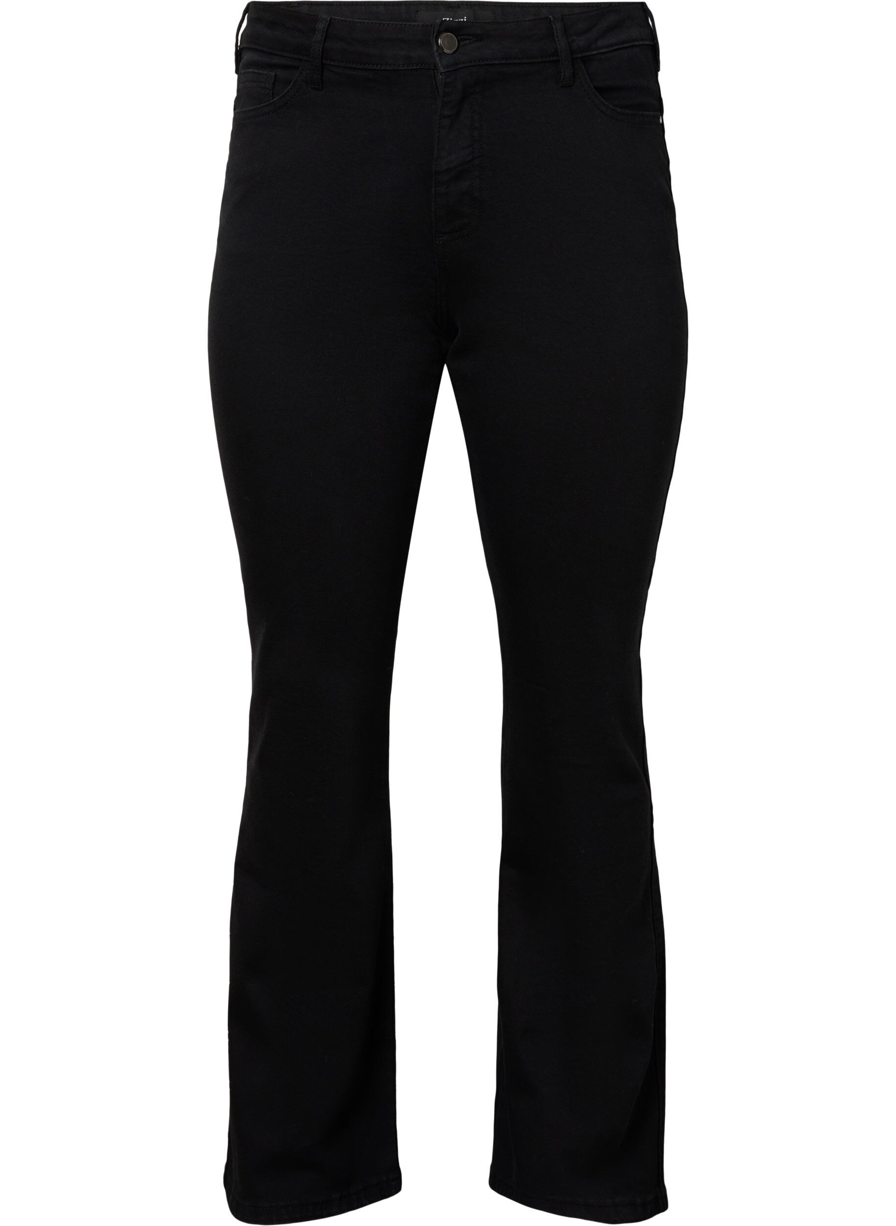 Ellen jeans bootcut avec taille haute